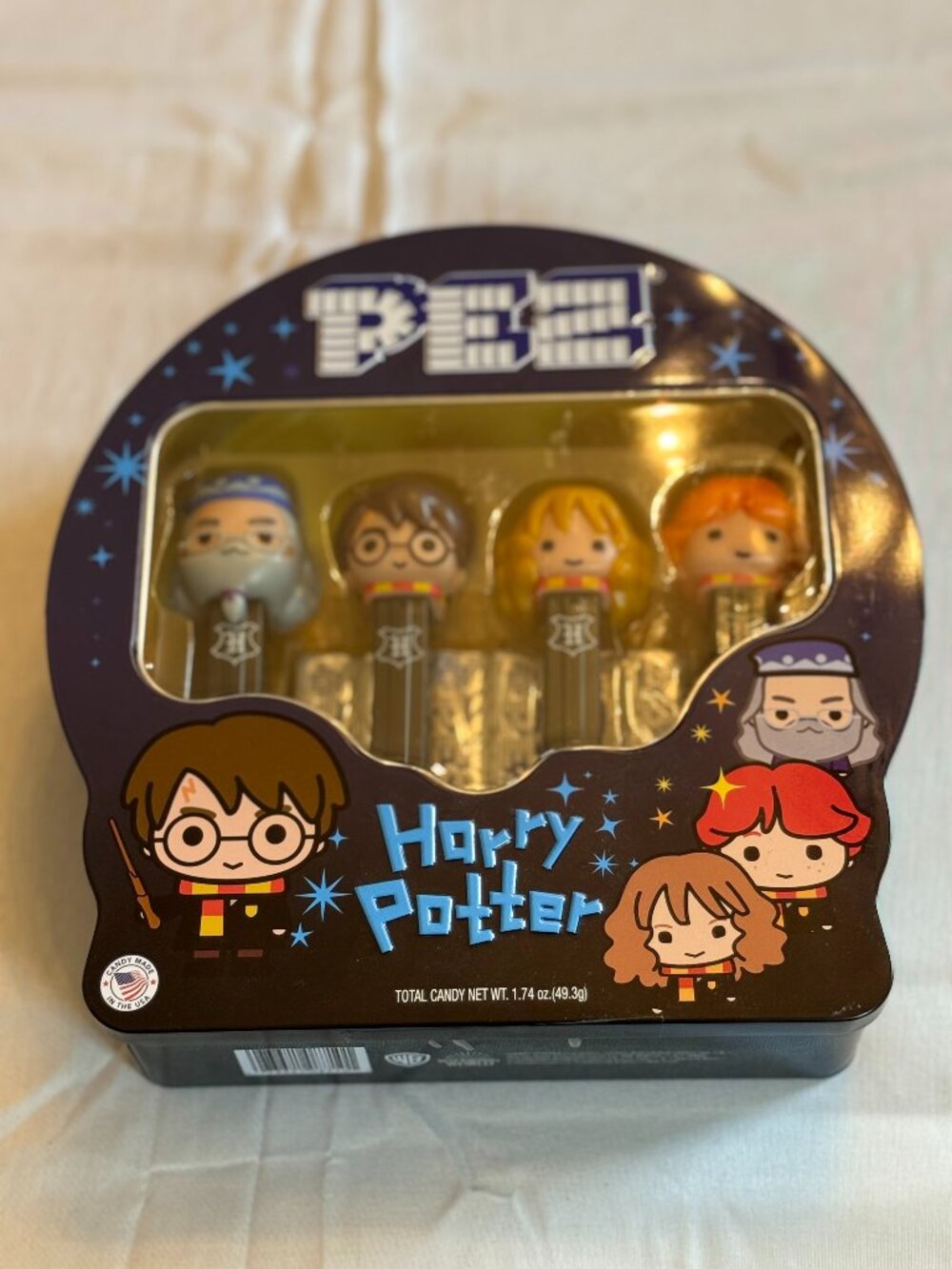 Pez Harry Potter Wizarding World Unopened Collectible Tin!